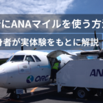 五島旅行にANAマイルを使う方法